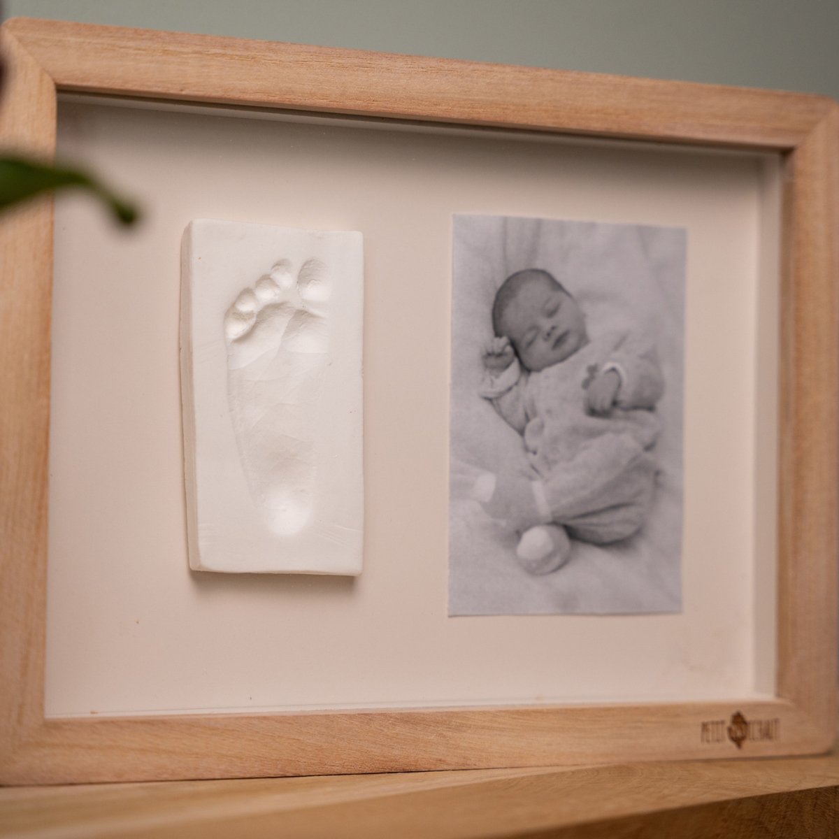 Cadre photo empreintes Classique Ivy Grey (Petit Artichaut) - Image 5