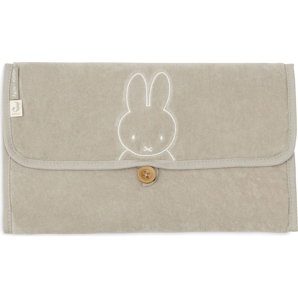 Tapis à langer nomade Miffy Olive Green (Jollein) - Image 1