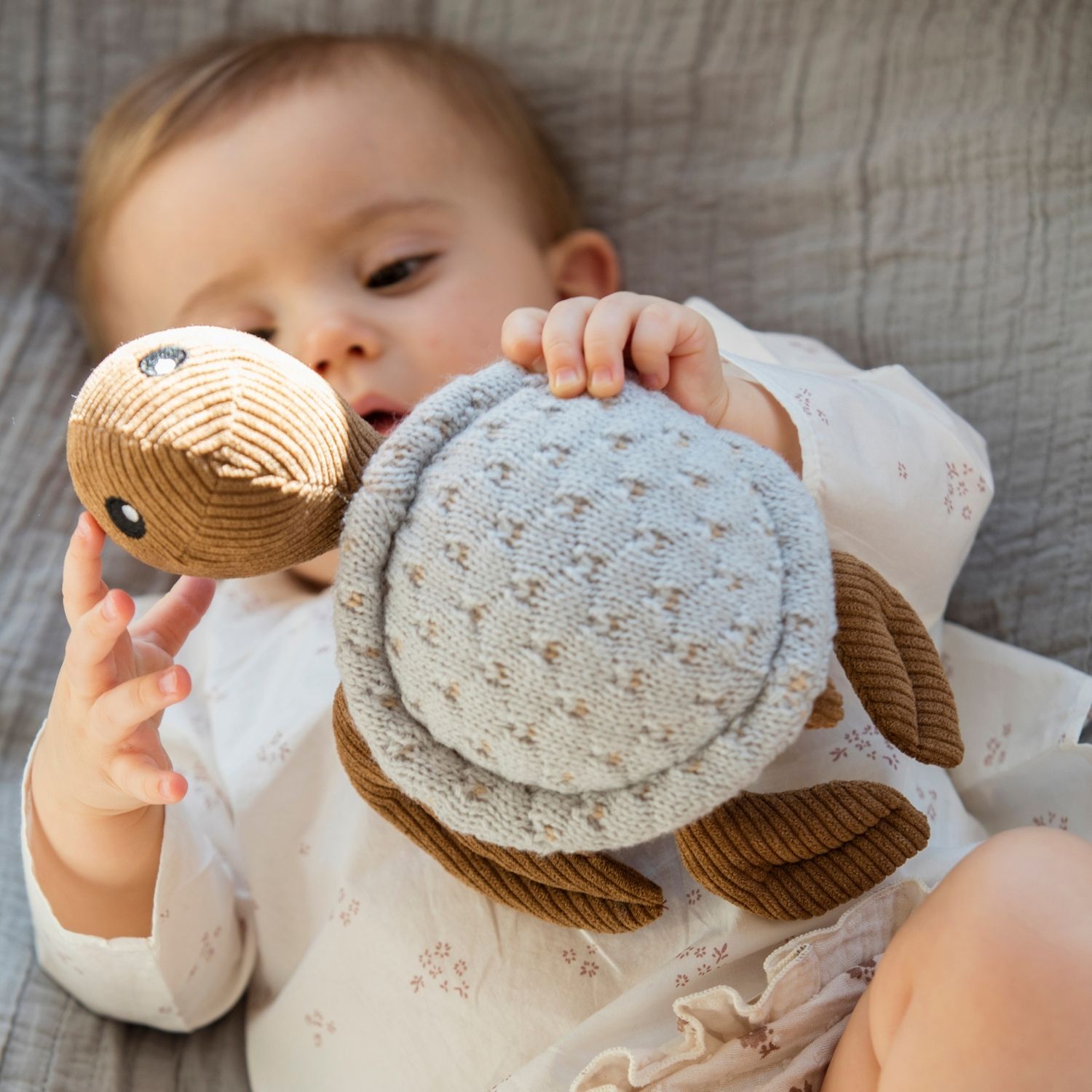 Peluche Tortue Olivia (26 cm) (Walking Mum) - Image 4