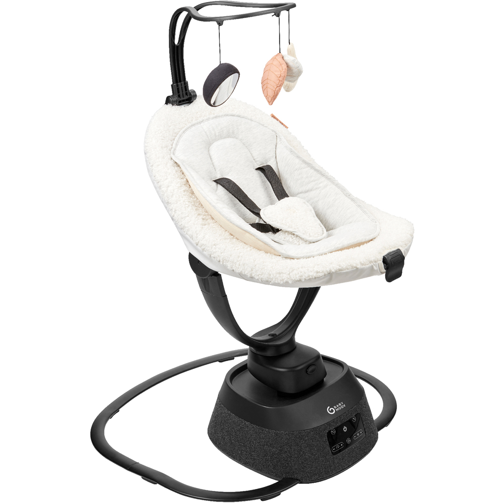 Balancelle Swoon Evolution Curl White X Babyatouprix (Babymoov) - Couverture