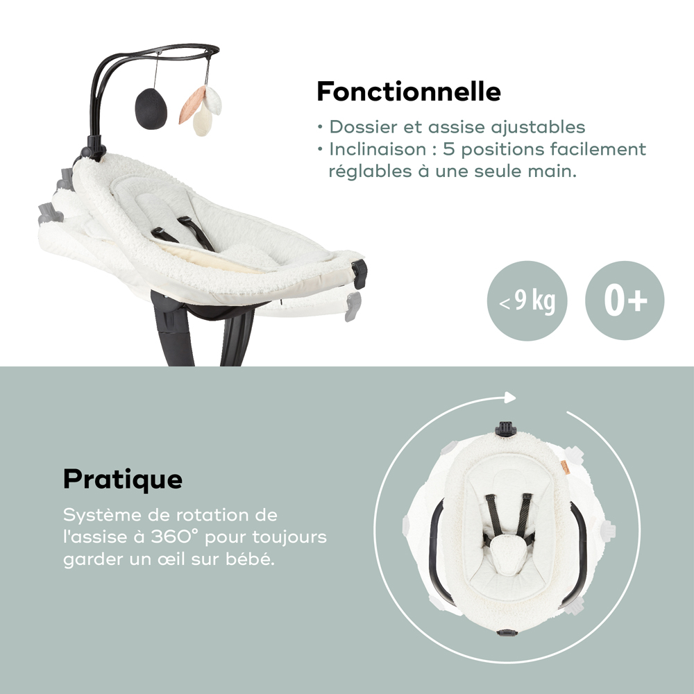 Balancelle Swoon Evolution Curl White X Babyatouprix (Babymoov) - Image 7