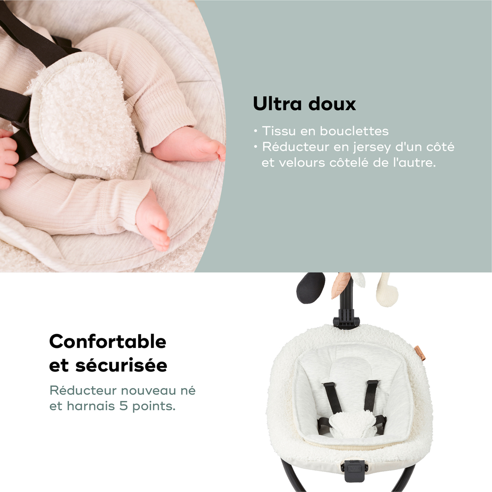 Balancelle Swoon Evolution Curl White X Babyatouprix (Babymoov) - Image 8