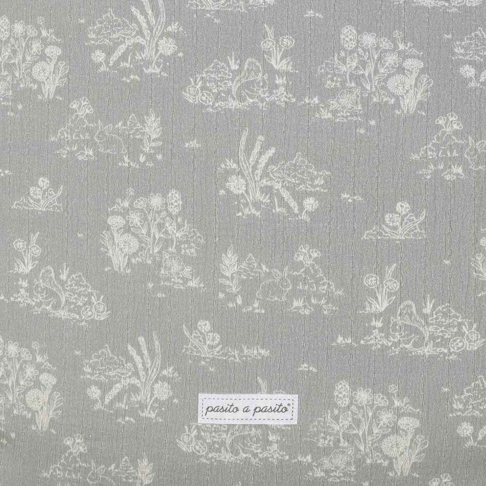 Nid d'ange avec capuche Toile de Jouy Forest (Pasito a pasito) - Image 8