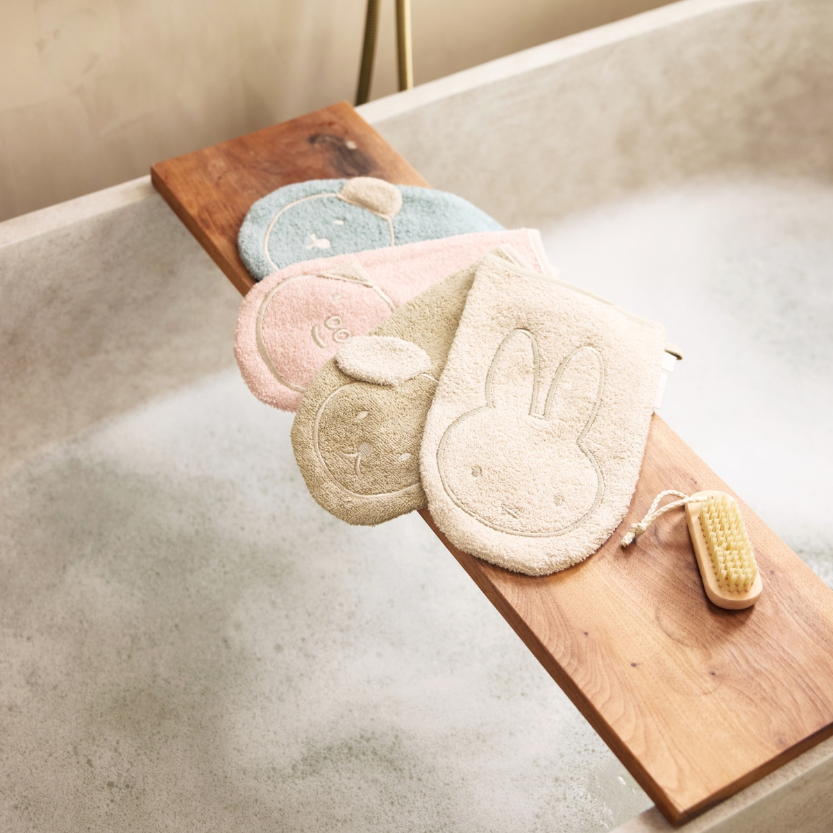 Gant de toilette en éponge Boris (Jollein) - Image 3