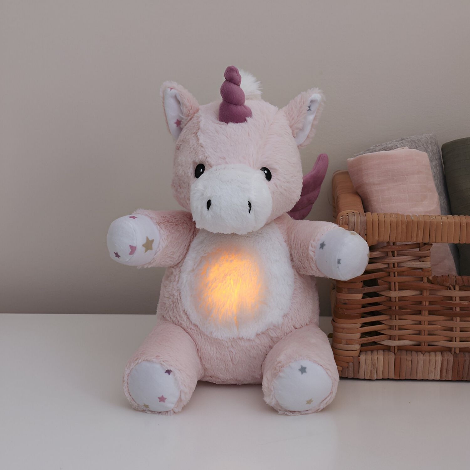 Peluche bruit blanc Lovelight Lily la licorne (Cloud B) - Image 3