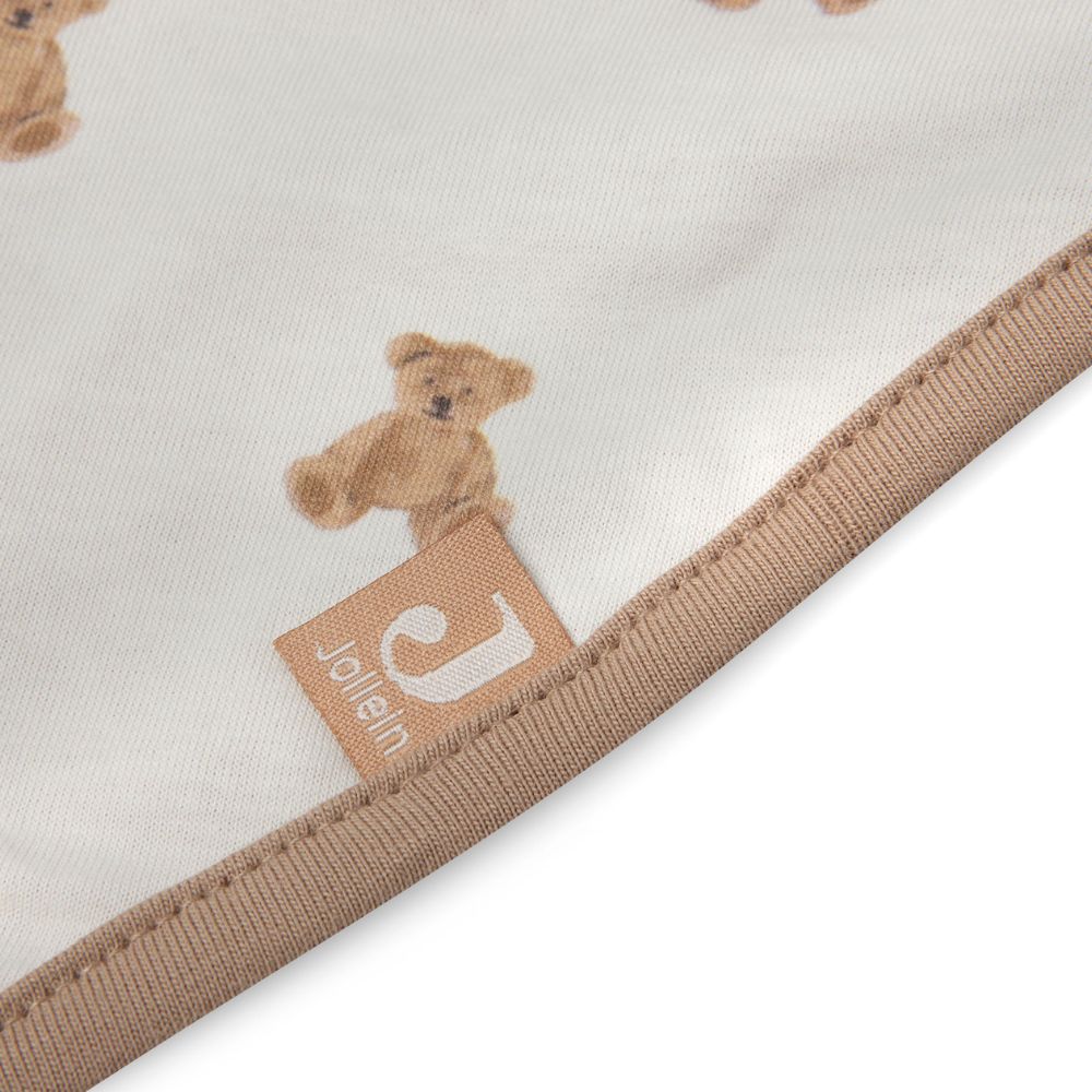 Lot de 2 bavoirs bandana Teddy Bear (Jollein) - Image 1