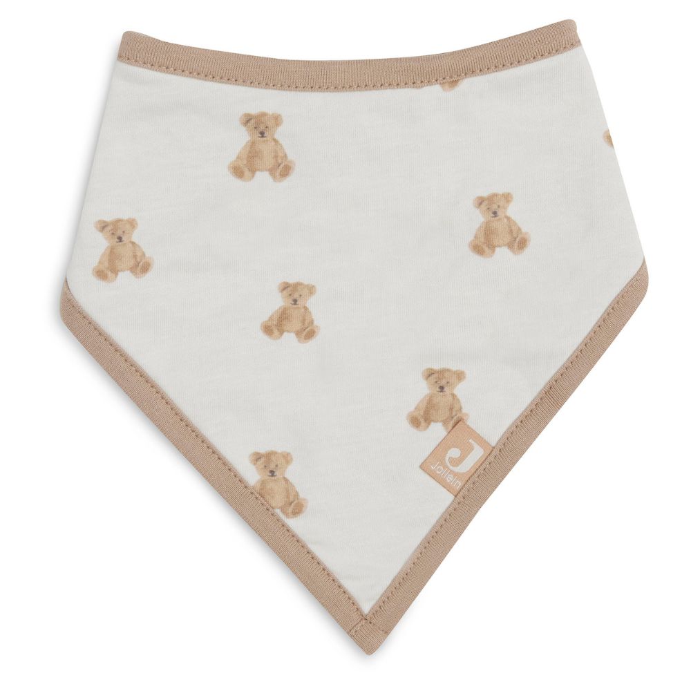Lot de 2 bavoirs bandana Teddy Bear (Jollein) - Image 3