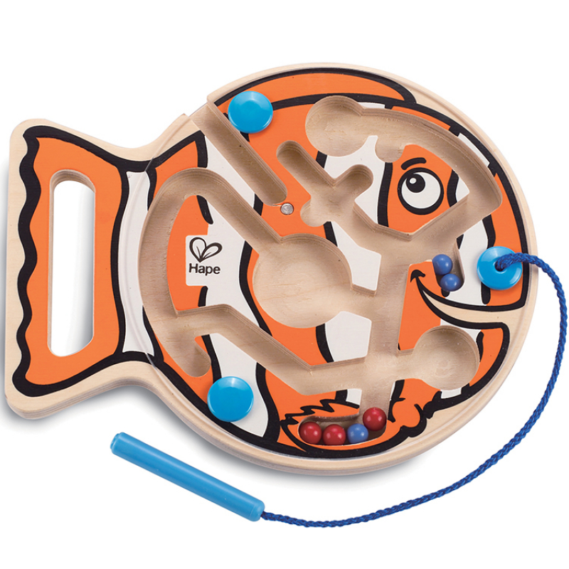 Jeu magn&eacute;tique avancez les poissons