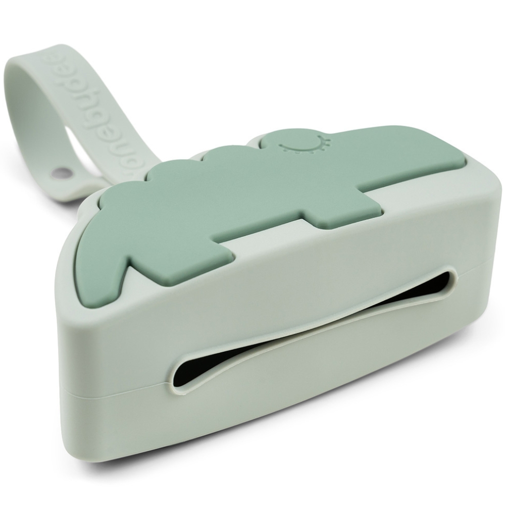 Range sucette en silicone Croco Vert (Done by deer) - Image 3