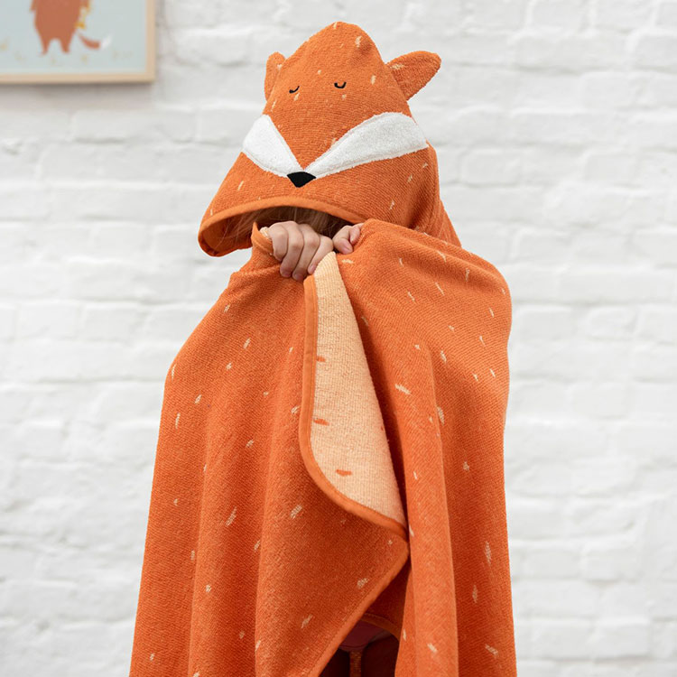 Cape de bain renard Mr. Fox (75 x 75 cm) (Trixie) - Image 3