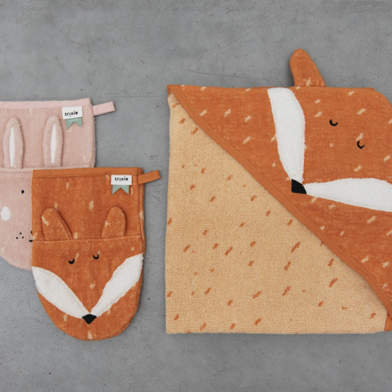 Cape de bain renard Mr. Fox (75 x 75 cm) (Trixie) - Image 5