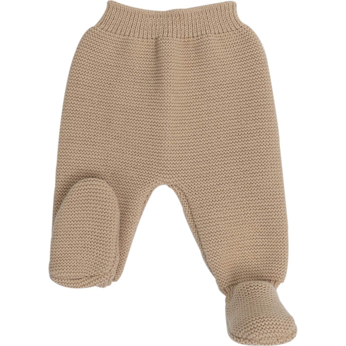 Trois Kilos Sept - Pantalon en maille Caramel (0-1 mois)