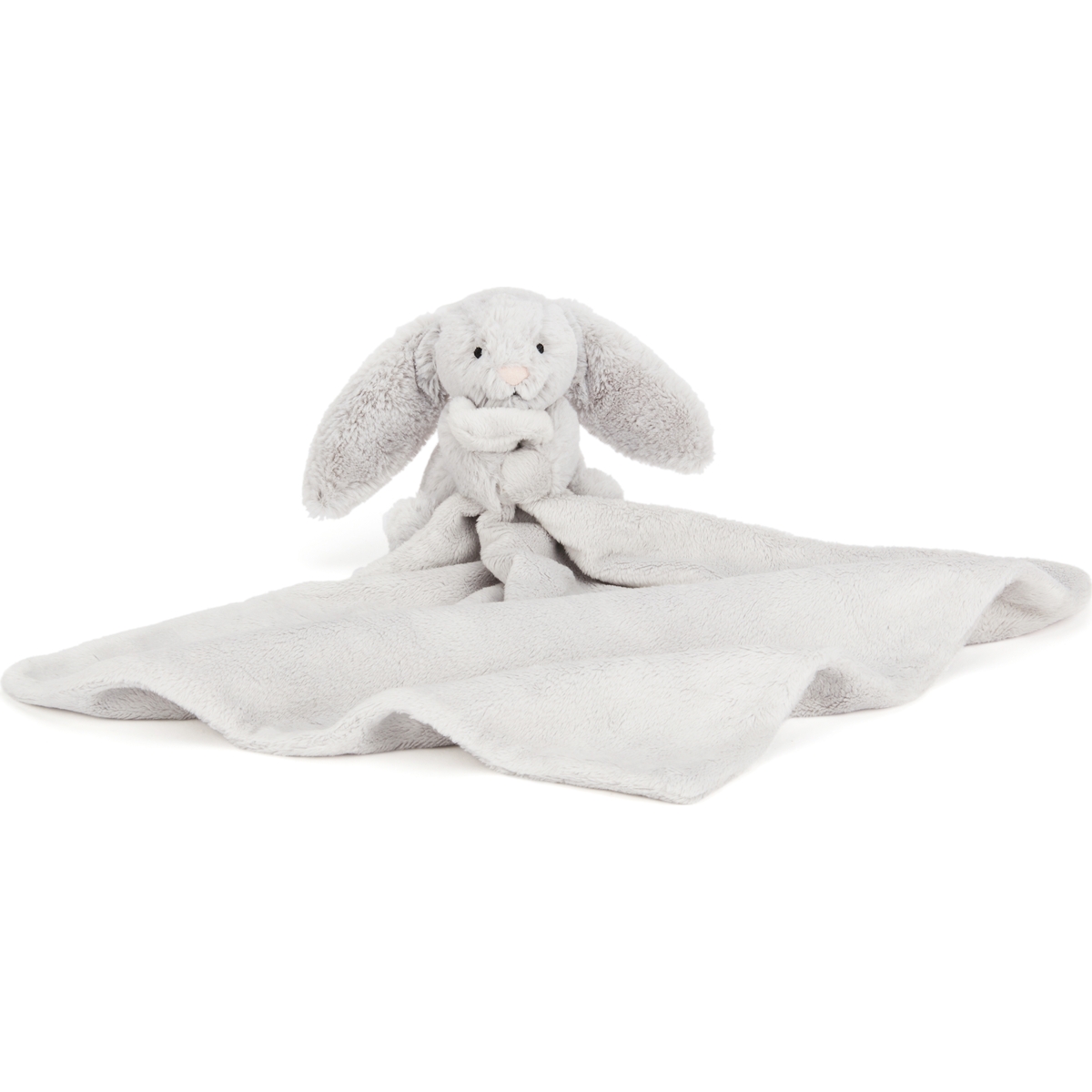 Doudou plat Bashful Lapin Silver (34 cm) (Jellycat) - Image 1