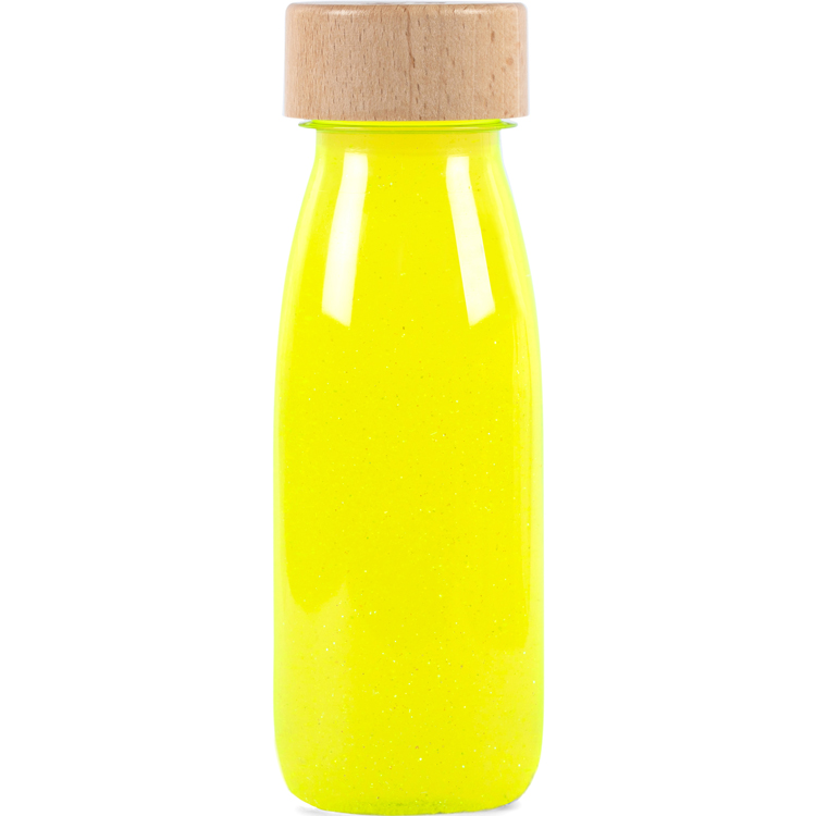 Bouteille sensorielle Float Jaune fluorescente
