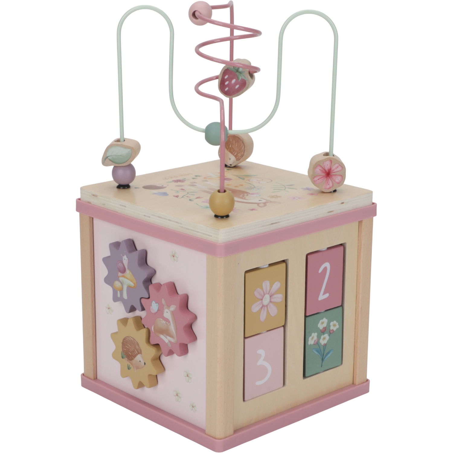 Cube d'activités en bois FSC Fairy Garden (Little Dutch) - Image 2