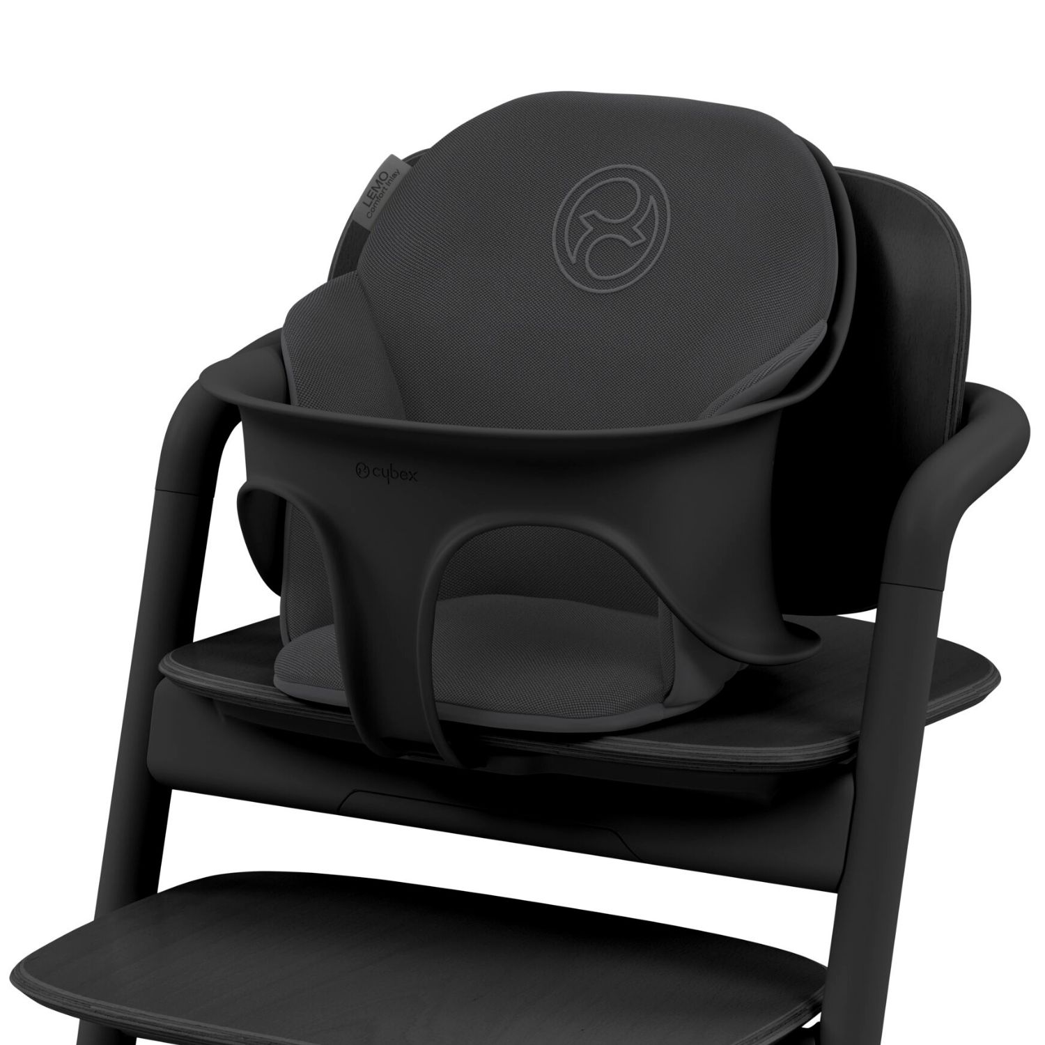 Set de 3 coussins pour chaise haute LEMO 2 Comfort Inlay Stunning Black (Cybex) - Image 1