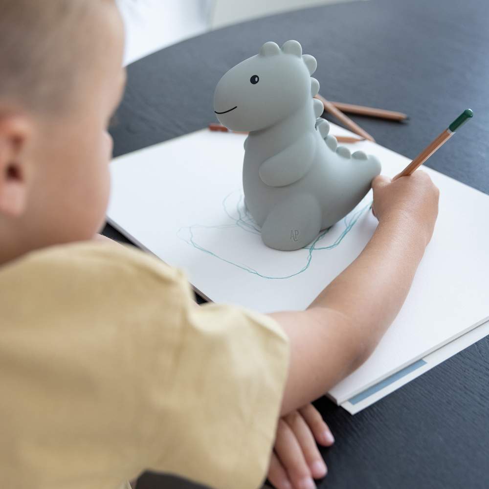 Tirelire Jéroom sauge (15 cm) (Atelier Pierre Junior) - Image 3