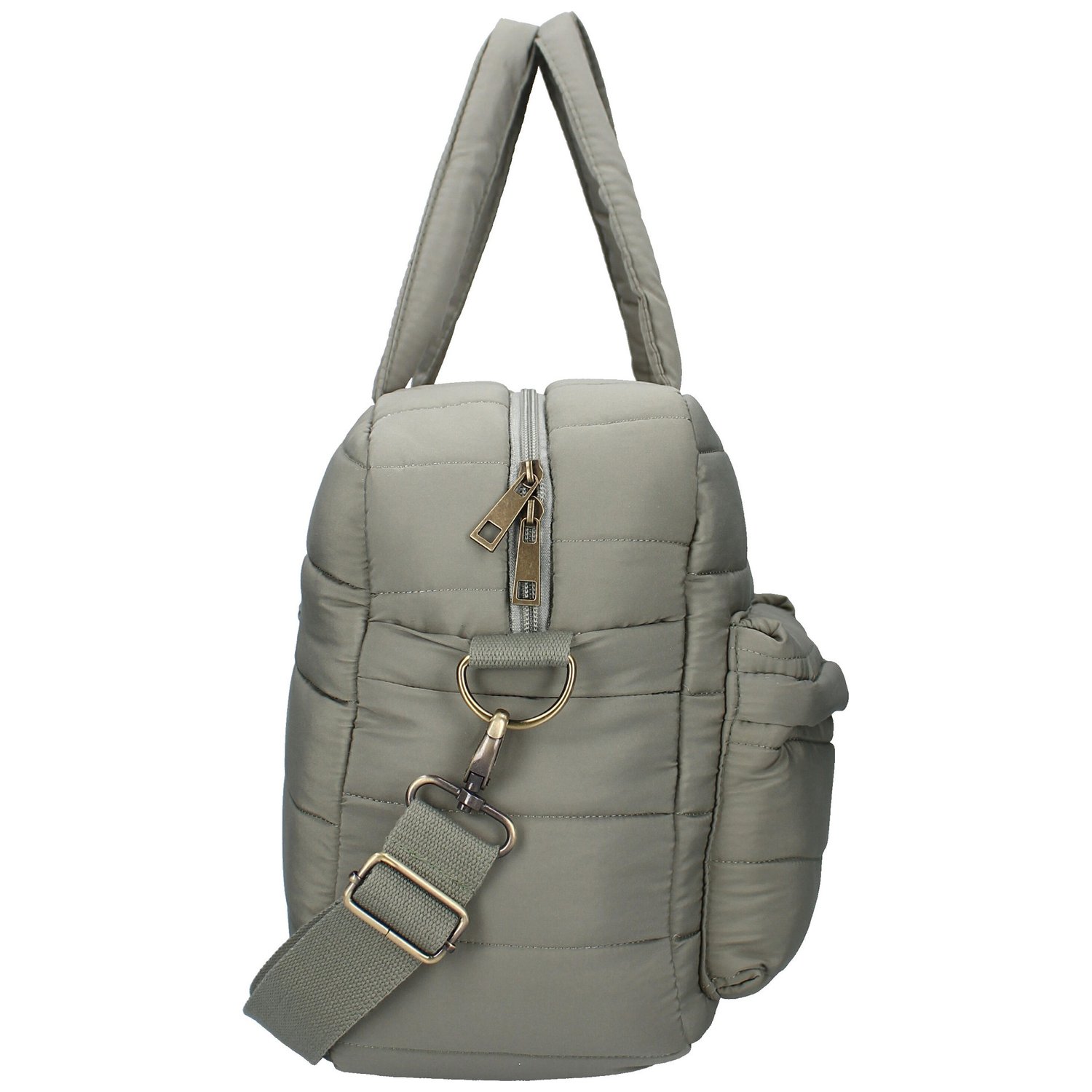 Sac à langer matelassé imperméable vert (Kidzroom) - Image 2