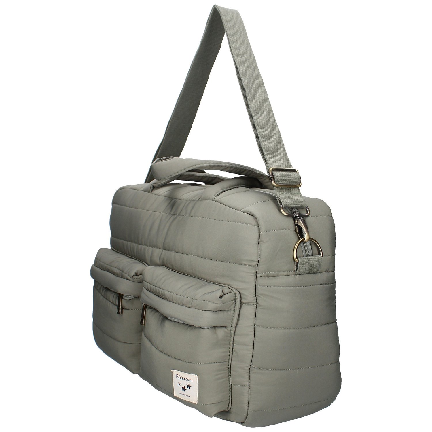 Sac à langer matelassé imperméable vert (Kidzroom) - Image 3