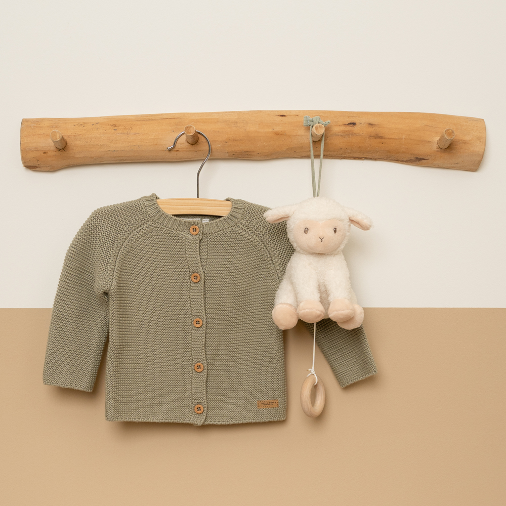Peluche musicale à suspendre mouton Little Farm (Little Dutch) - Image 2