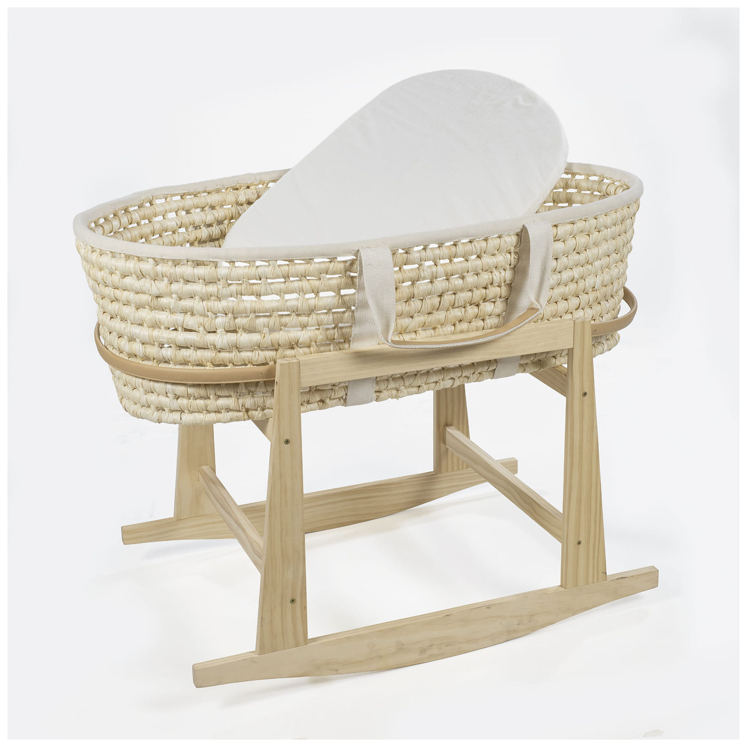 Couffin en osier et matelas Nara (80 x 40 cm) (Pasito a pasito) - Image 6