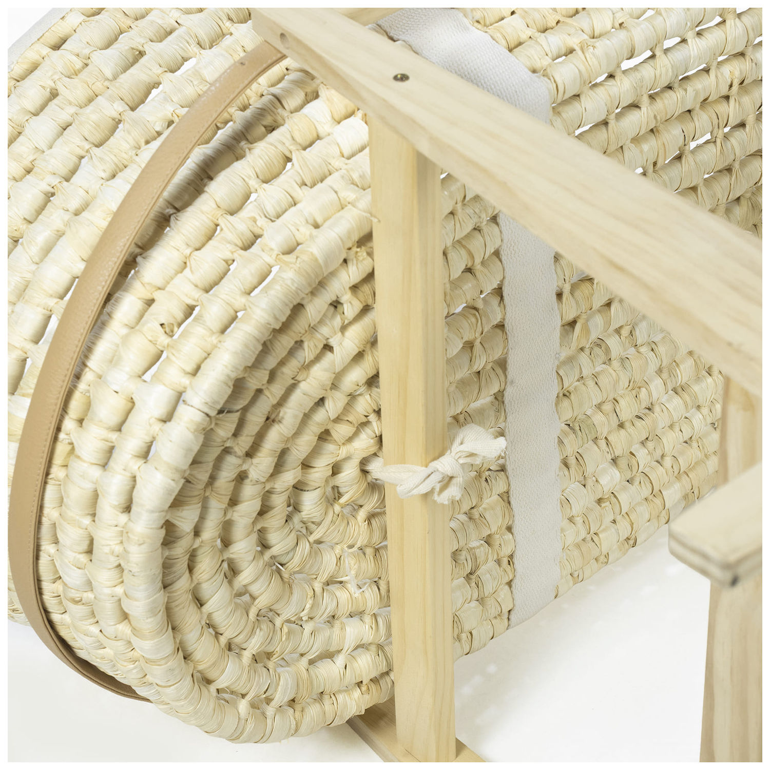 Couffin en osier et matelas Nara (80 x 40 cm) (Pasito a pasito) - Image 7