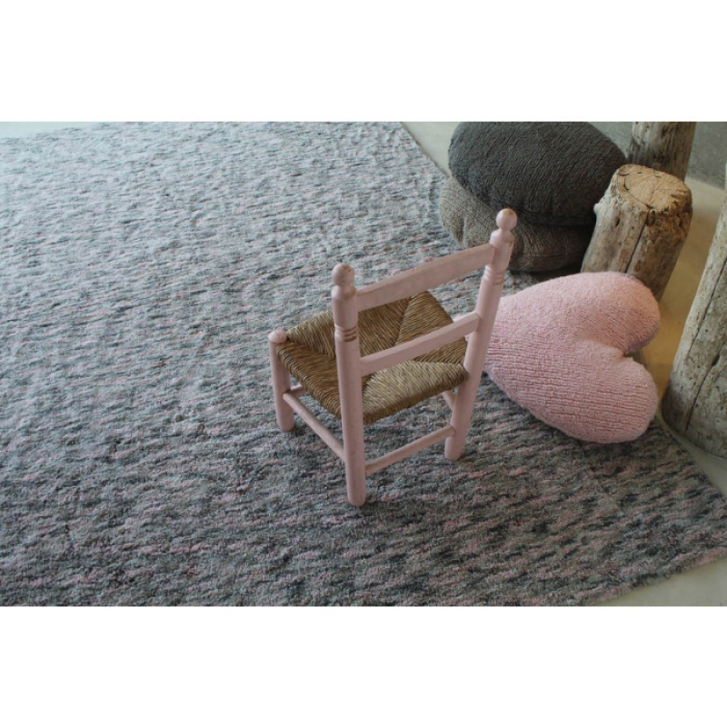 Coussin coeur rose (45 x 50 cm) (Lorena Canals) - Image 4