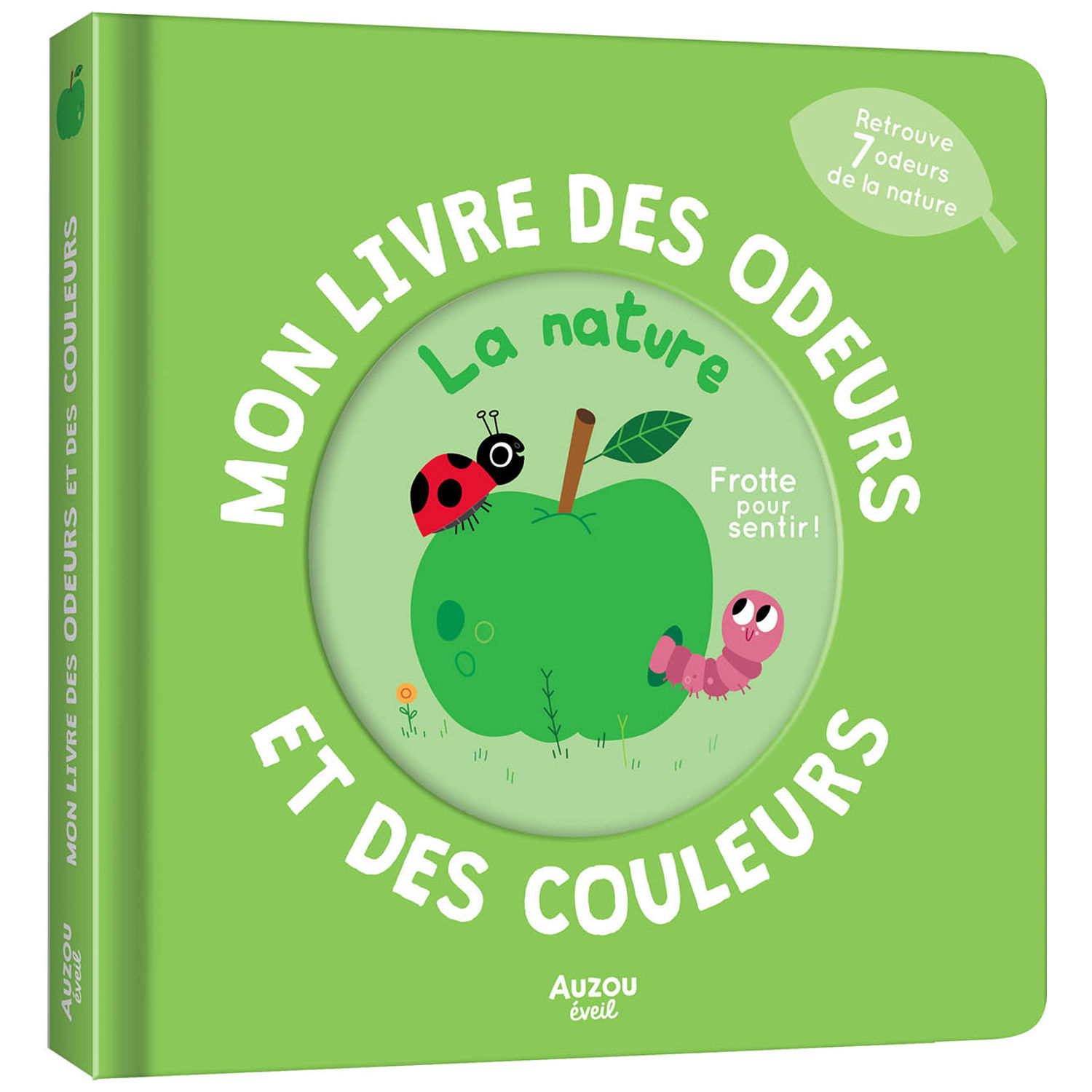 Auzou Editions - Mon livre des odeurs et des couleurs La nature
