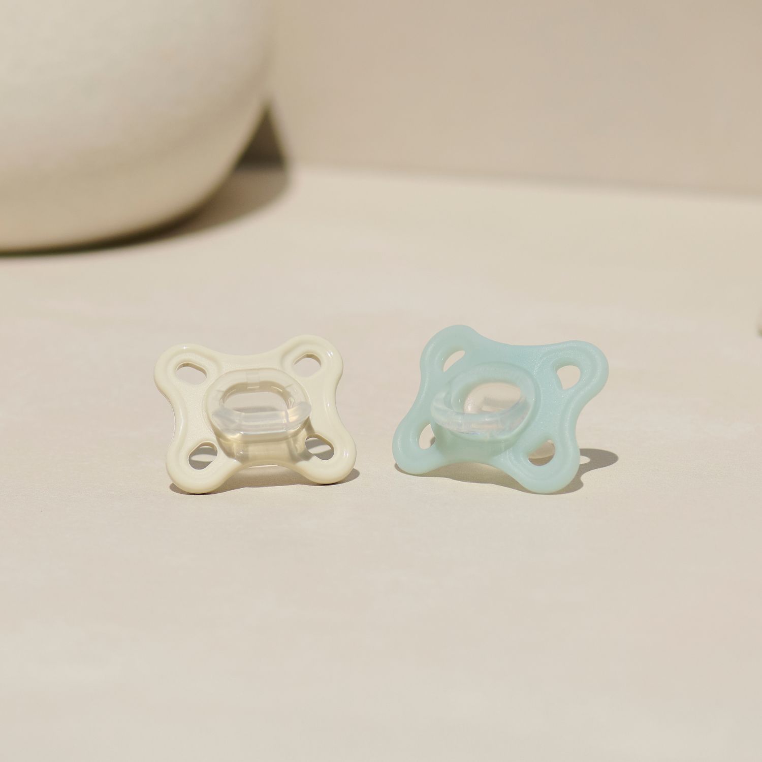 Lot de 2 sucettes en silicone Comfort bleu (0-2 mois) (Mam) - Image 2