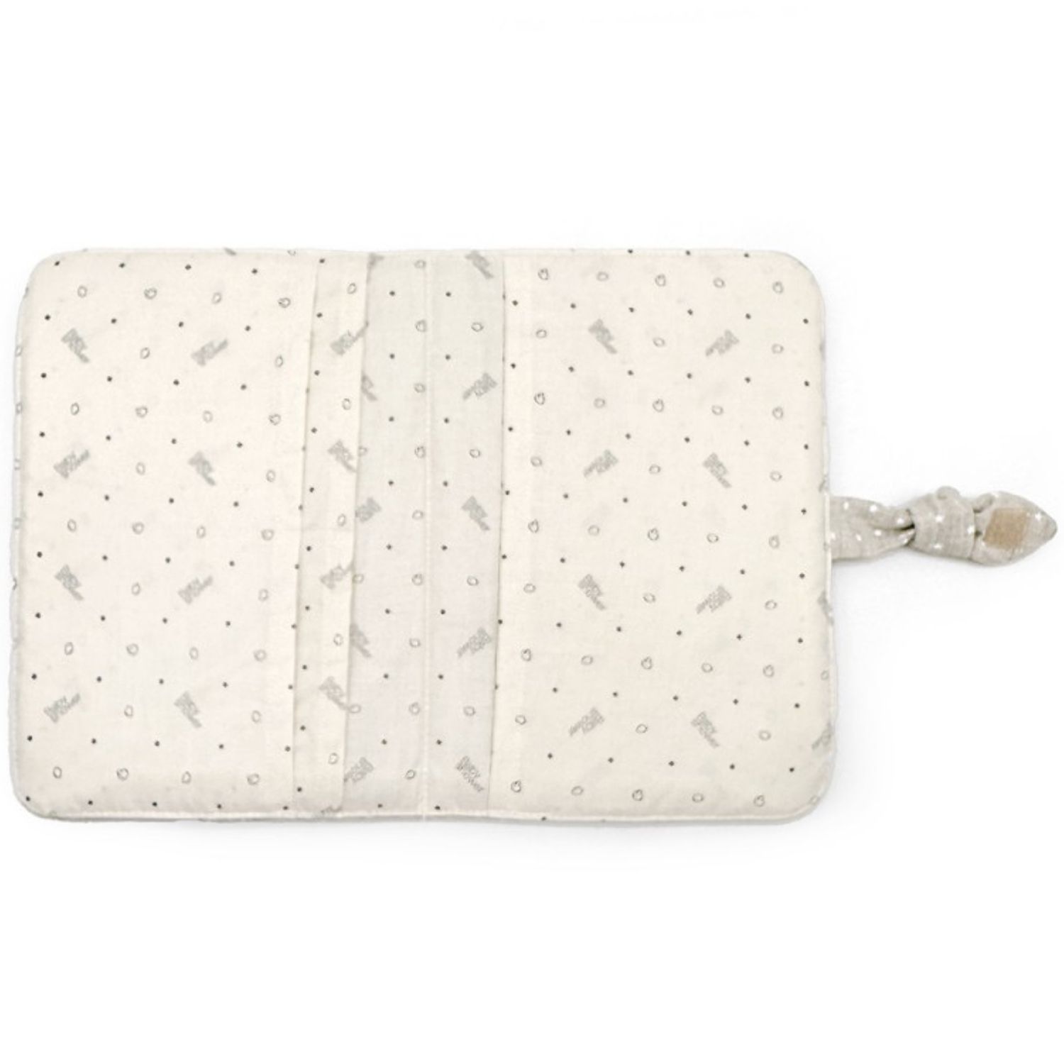 Protège carnet de santé Knot Olive Bloom (Babyshower) - Image 1