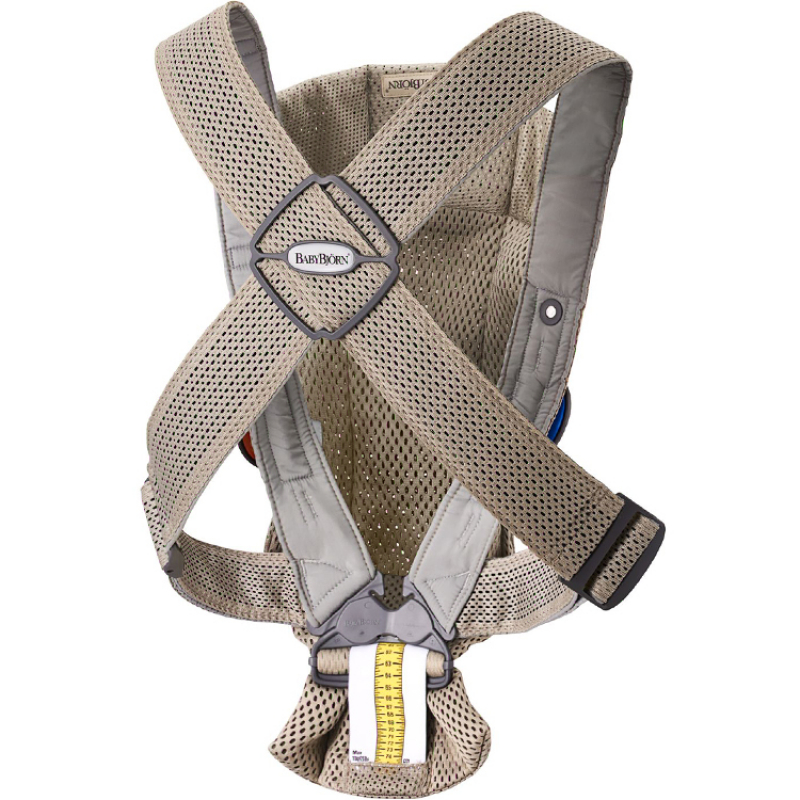 Porte-bébé Mini Mesh 3D gris (BabyBjörn) - Image 2