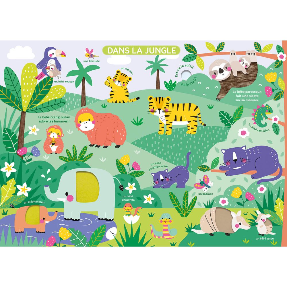 Mon très grand livre d'éveil Les bébés animaux (Auzou Editions) - Image 2