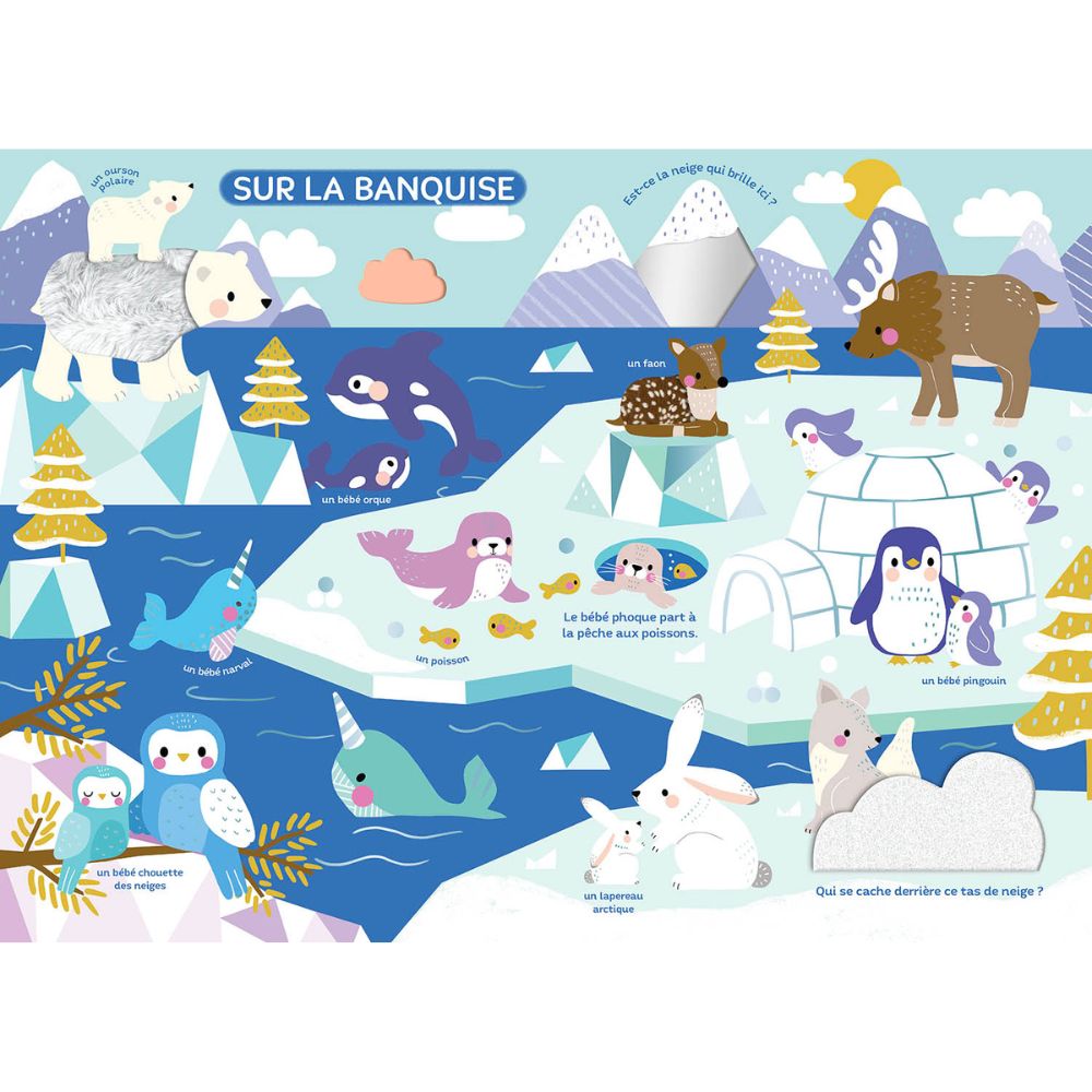 Mon très grand livre d'éveil Les bébés animaux (Auzou Editions) - Image 3