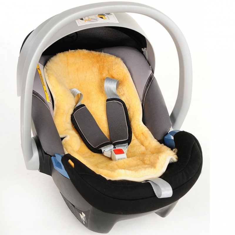 Chancelière Little Sheepy noir - peau d'agneau amovible (0-24 mois) (Kaiser) - Image 2