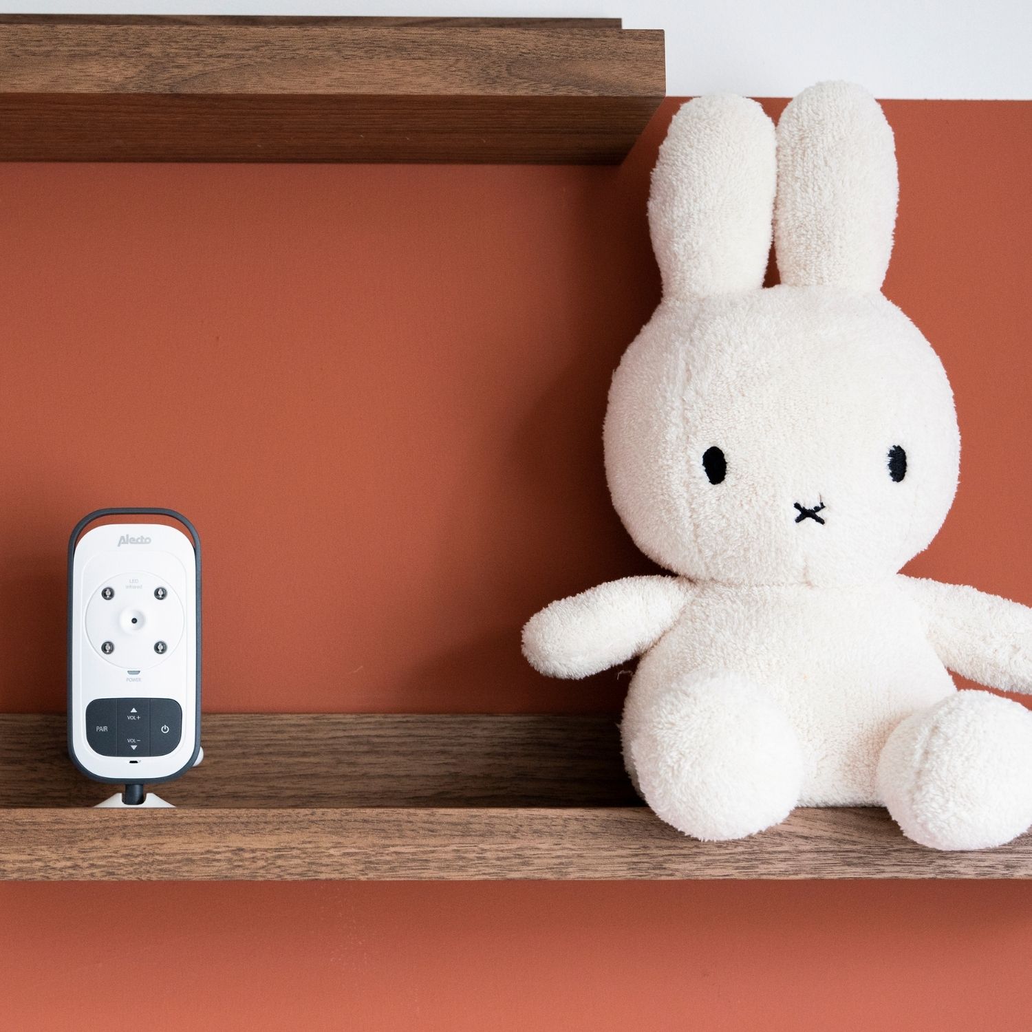 Babyphone avec caméra et écran couleur 2,4 pouces Blanc-Anthracite (Alecto) - Image 3