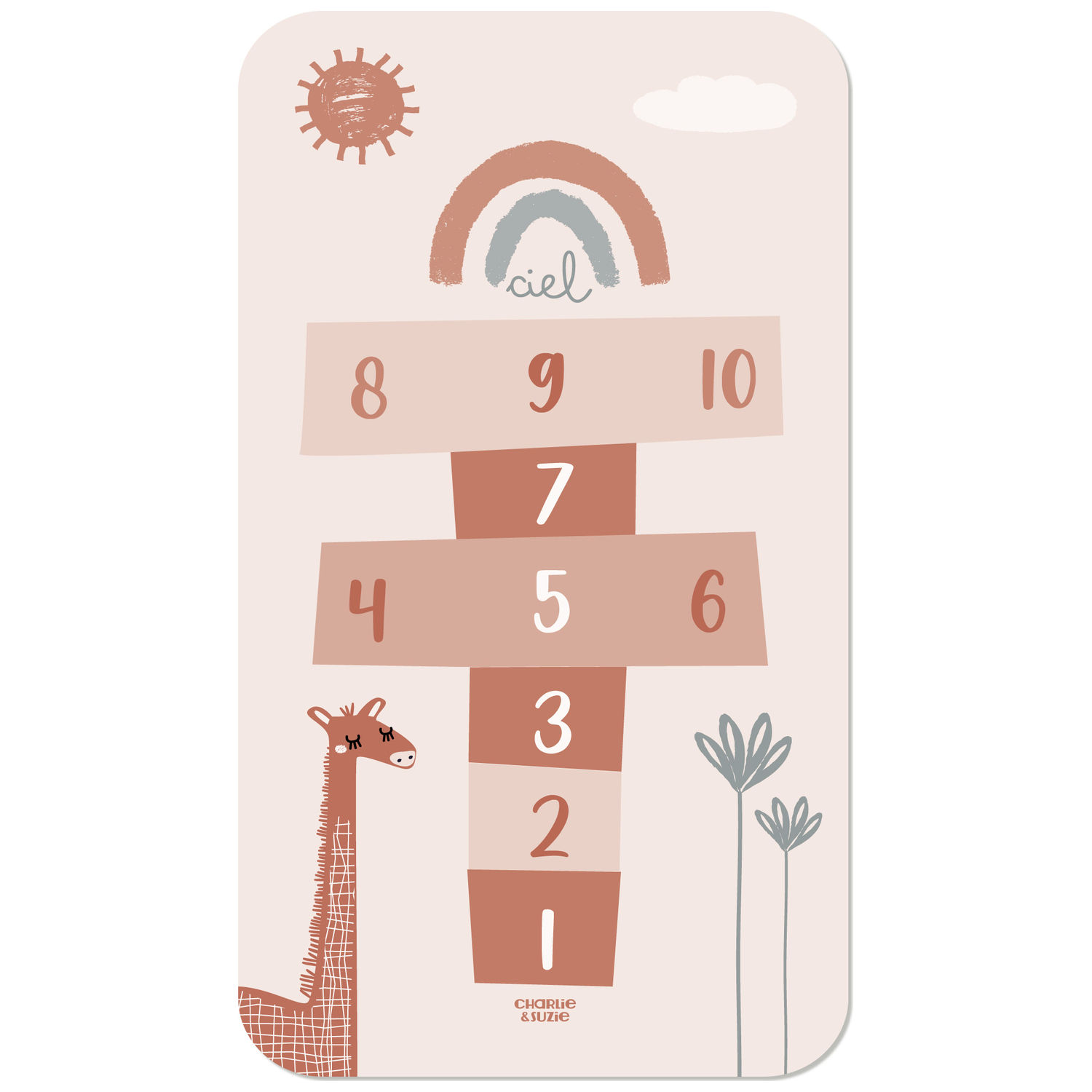 Tapis de jeu Nomade Marelle Sofia