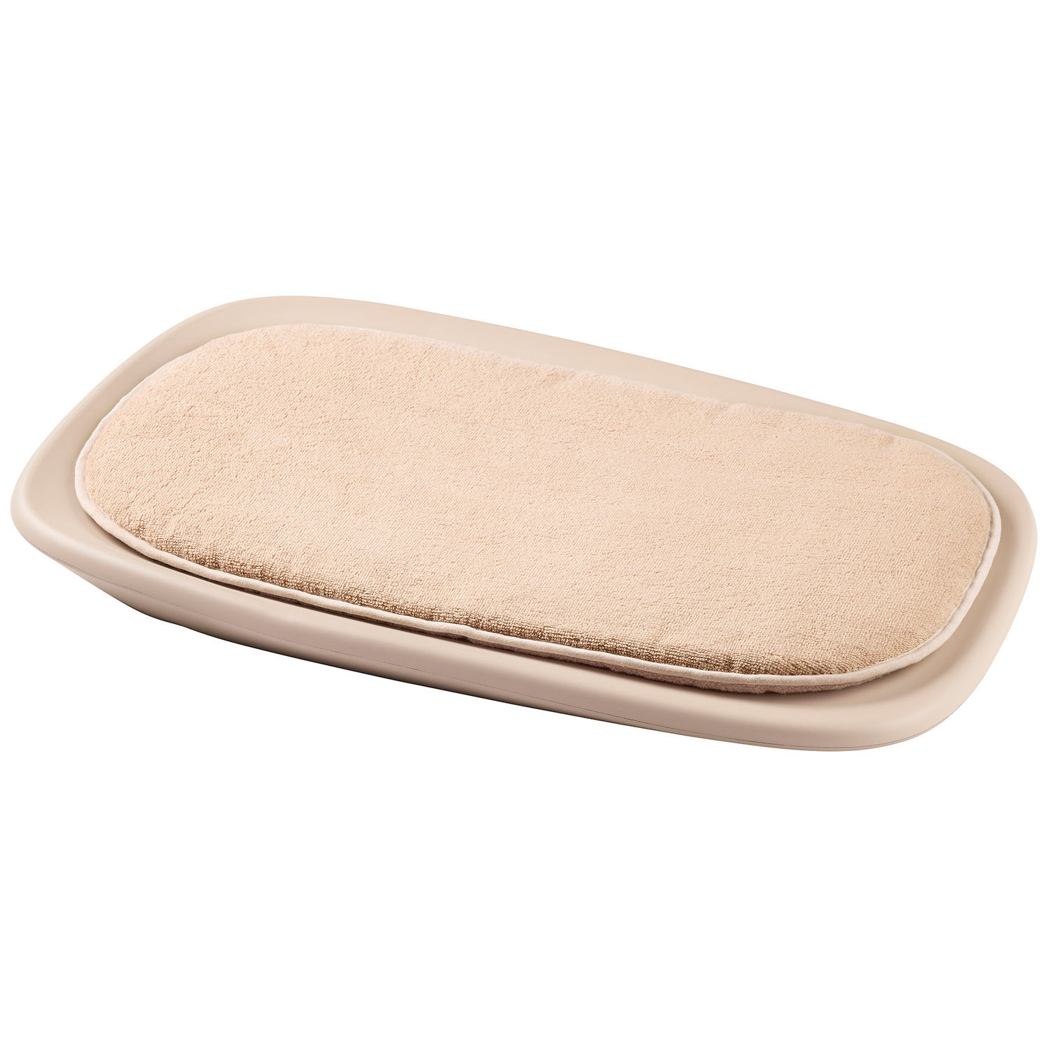 Coussin en éponge pour matelas à langer Beige (Nattou) - Image 5