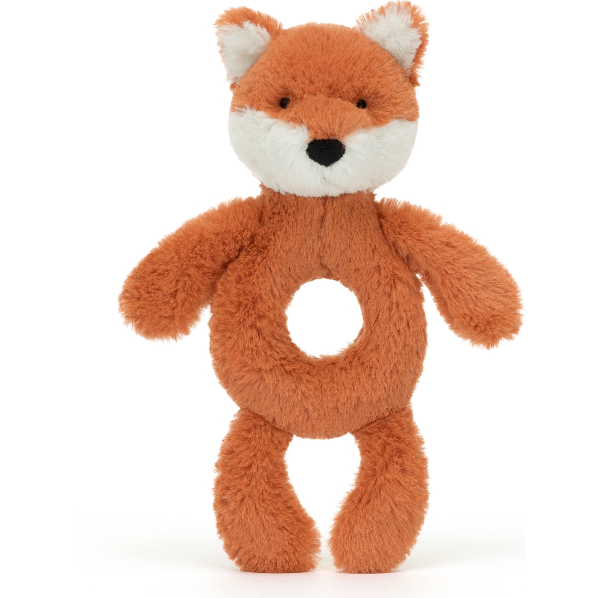 Jellycat - Hochet Bashful Renard (18 cm)