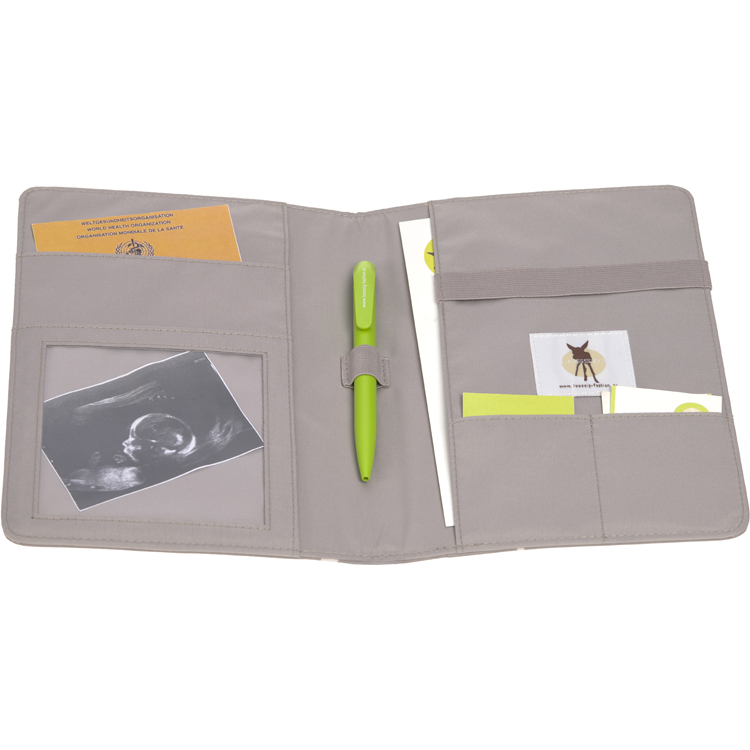 Protège carnet de santé blocks taupe (Lassig) - Image 6