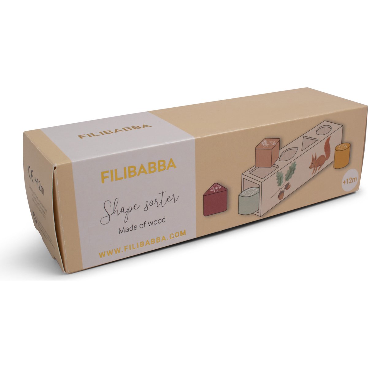 Jouet trieur de formes en bois (Filibabba) - Image 7