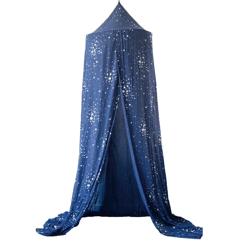 Ciel de lit bleu marine (260 cm) (Trois Kilos Sept) - Image 1