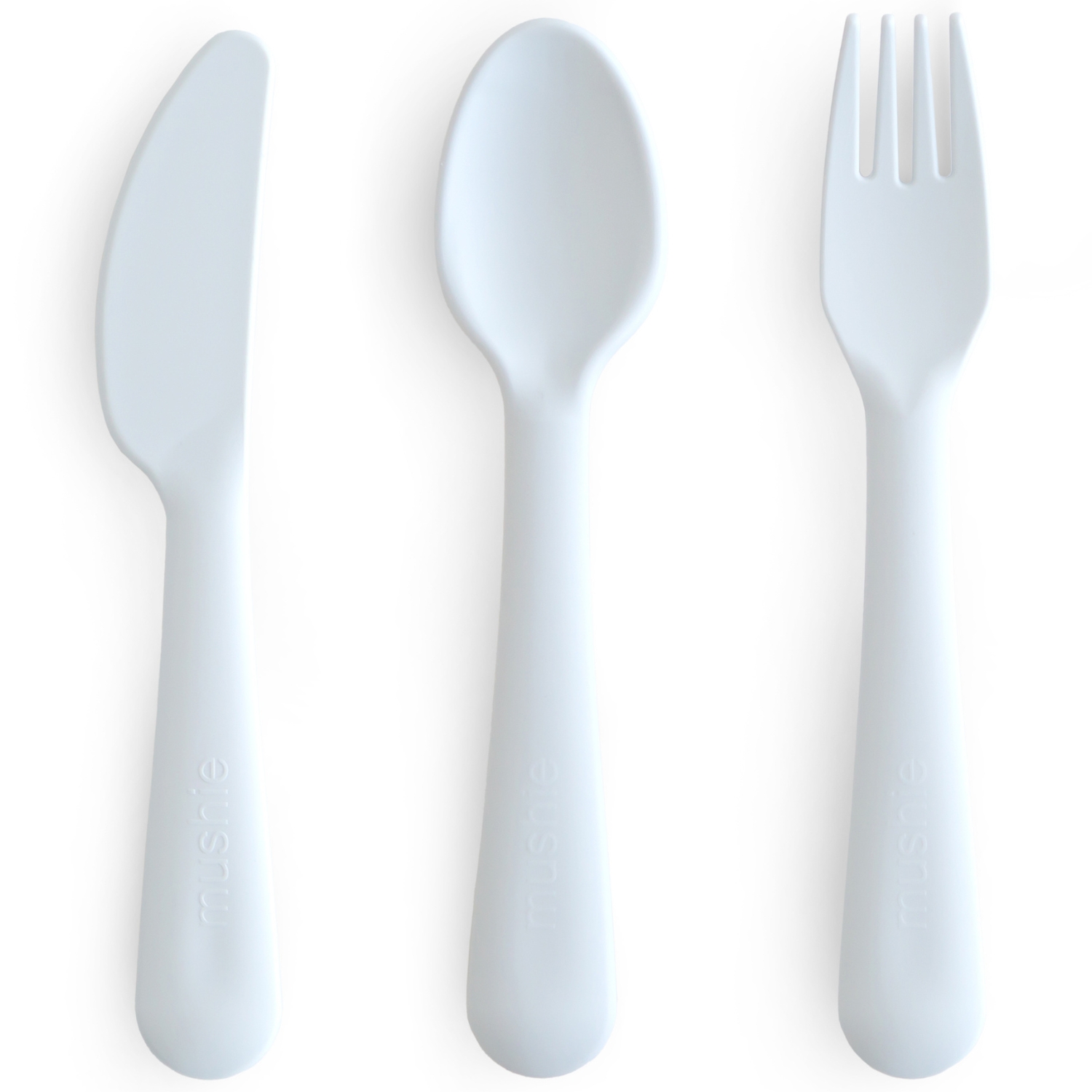 Mushie - Set de couverts Powder Blue