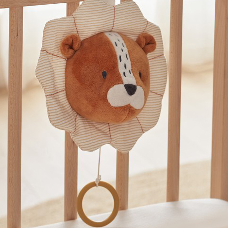 Peluche musicale à suspendre lion Babou (Noukie's) - Image 1