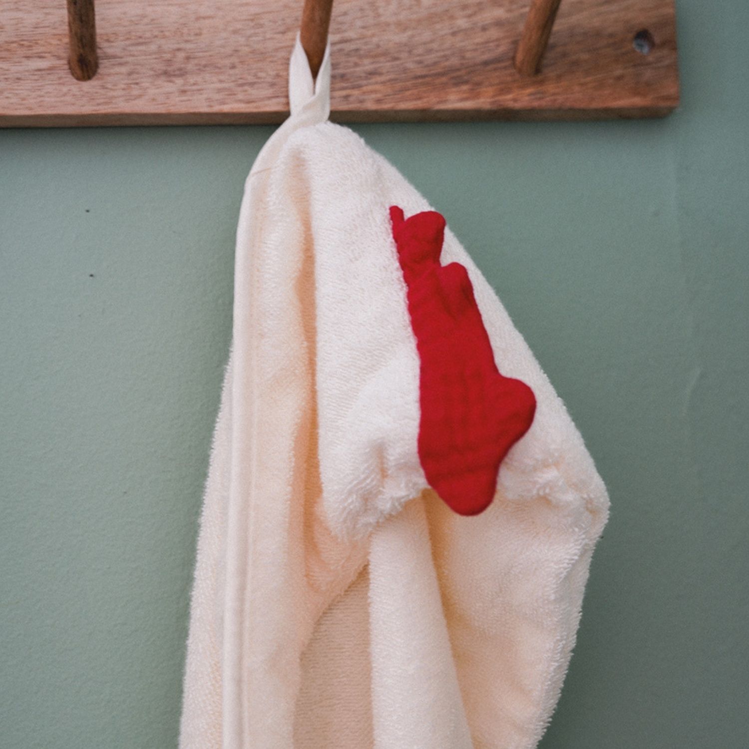 Cape de bain Maternity Love (75 x 75 cm) (Domiva) - Image 1