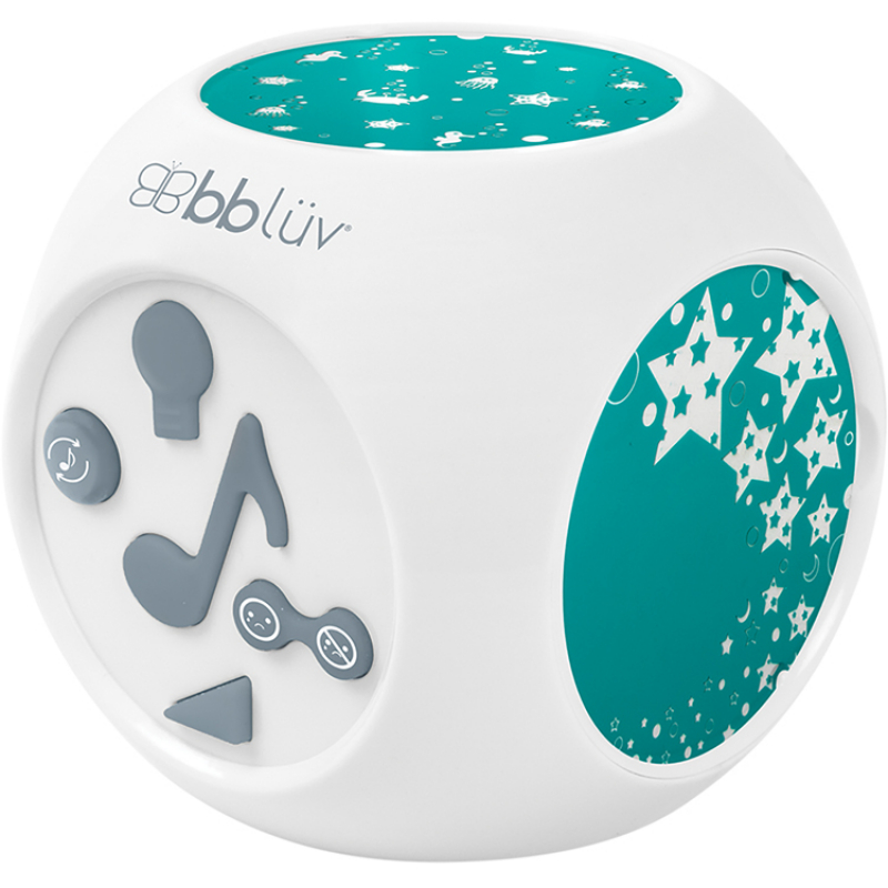 Veilleuse musicale avec projection Kübe (Bblüv) - Image 1