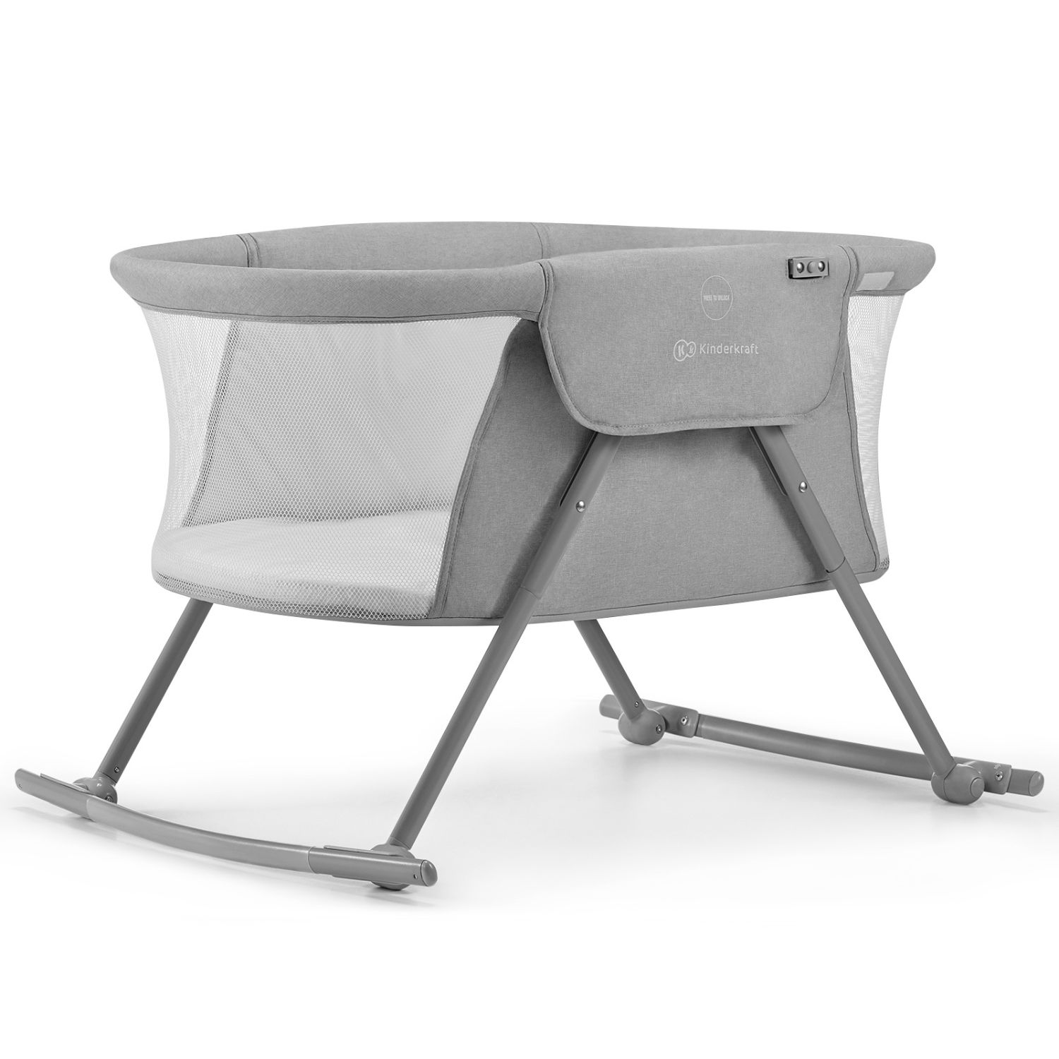 Berceau bébé Lovi Grey (Kinderkraft) - Image 6