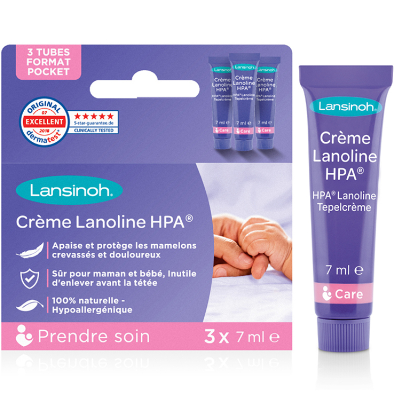 Lot de 3 crèmes Lanoline HPA (7 ml) (Lansinoh) - Image 2