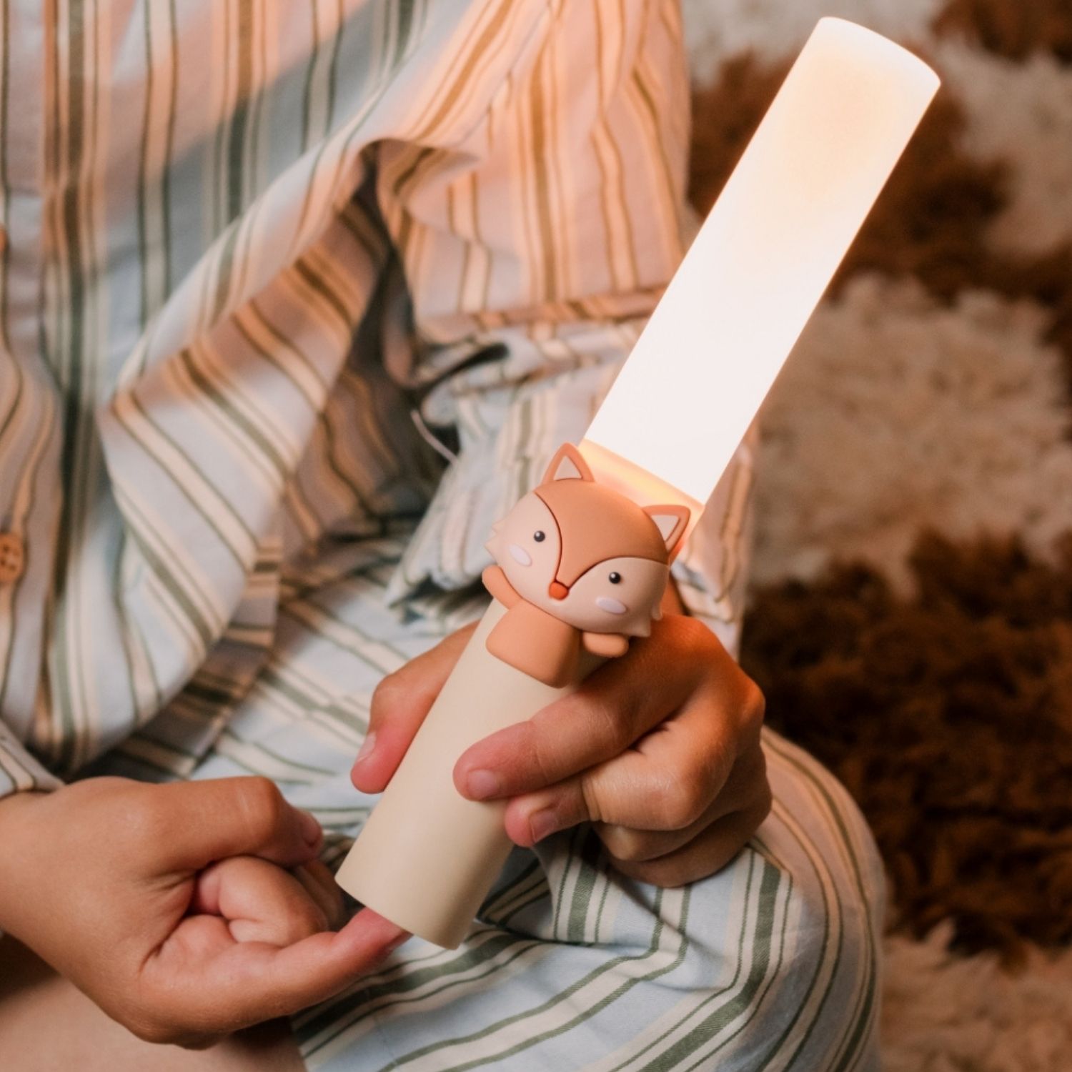 Lampe nomade 3 en 1 Zoo Light Fox (The Zoofamily) - Image 3