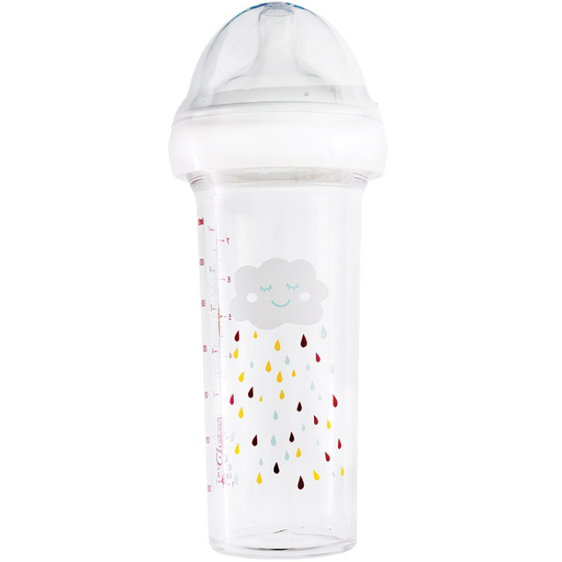 Lot de 3 biberons anti colique gigognes Rainbow Arc-en-ciel (360 ml et 210 ml) (Le Biberon Français) - Image 6