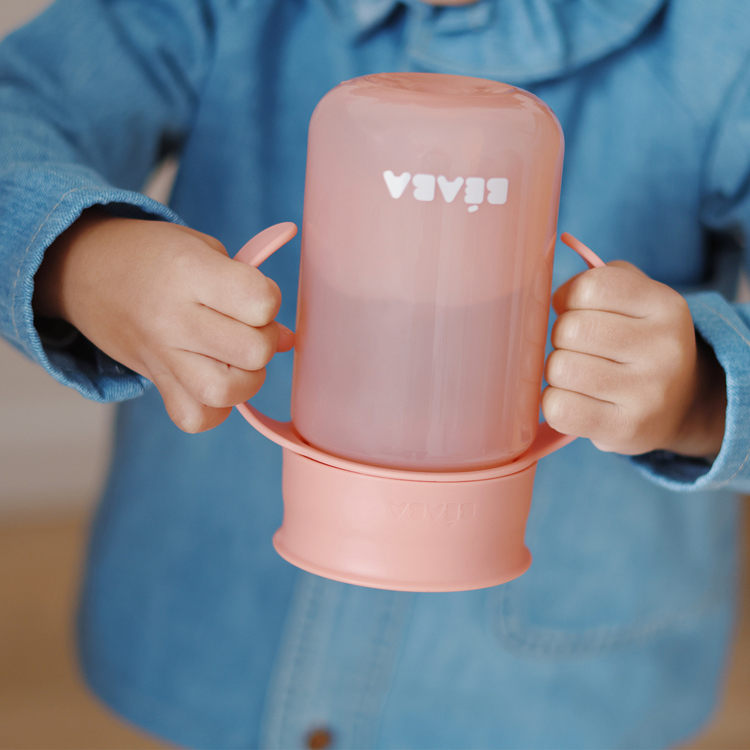 Tasse d'apprentissage 360° rose (340 ml) (Béaba) - Image 4